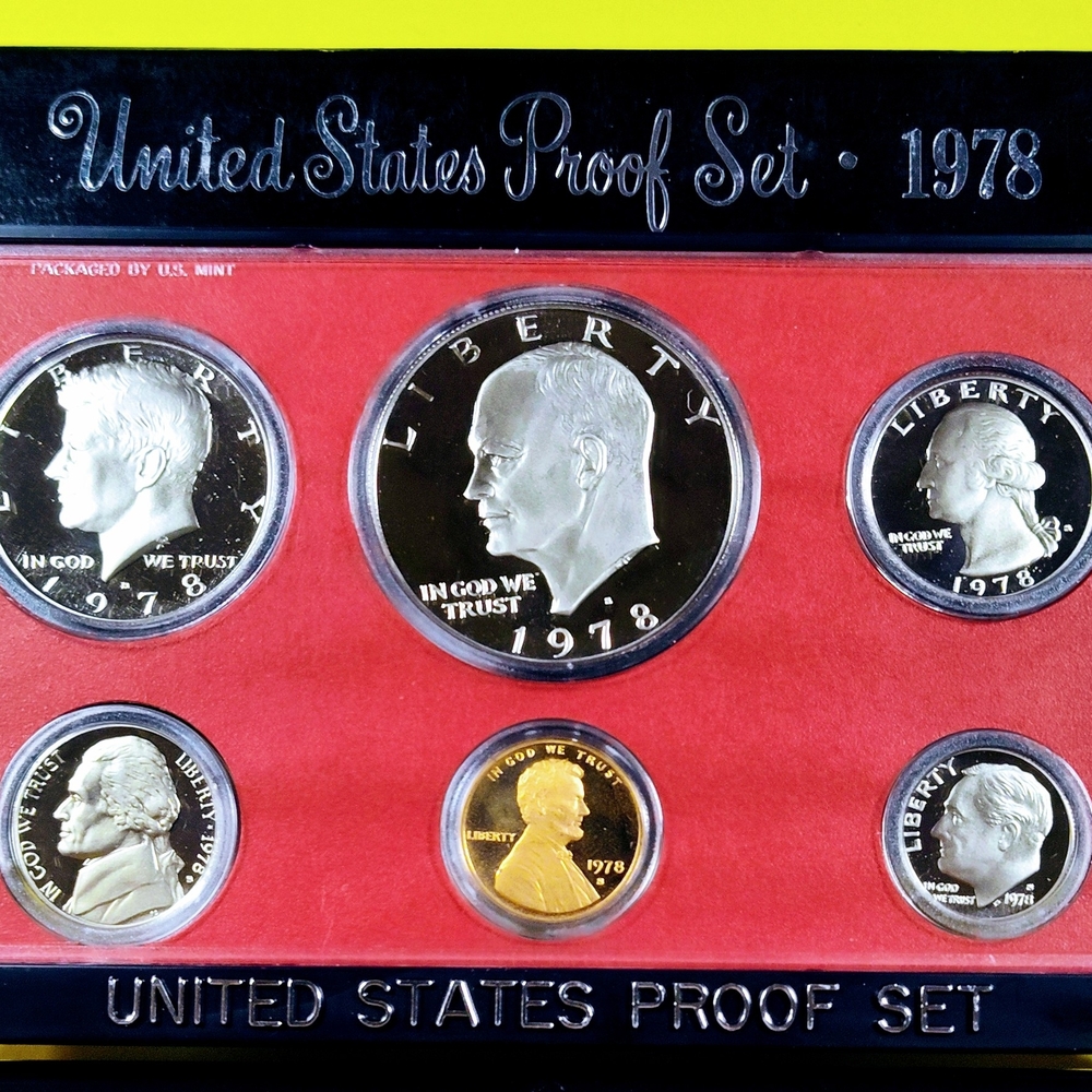 1978-S United States Proof Set Red Display